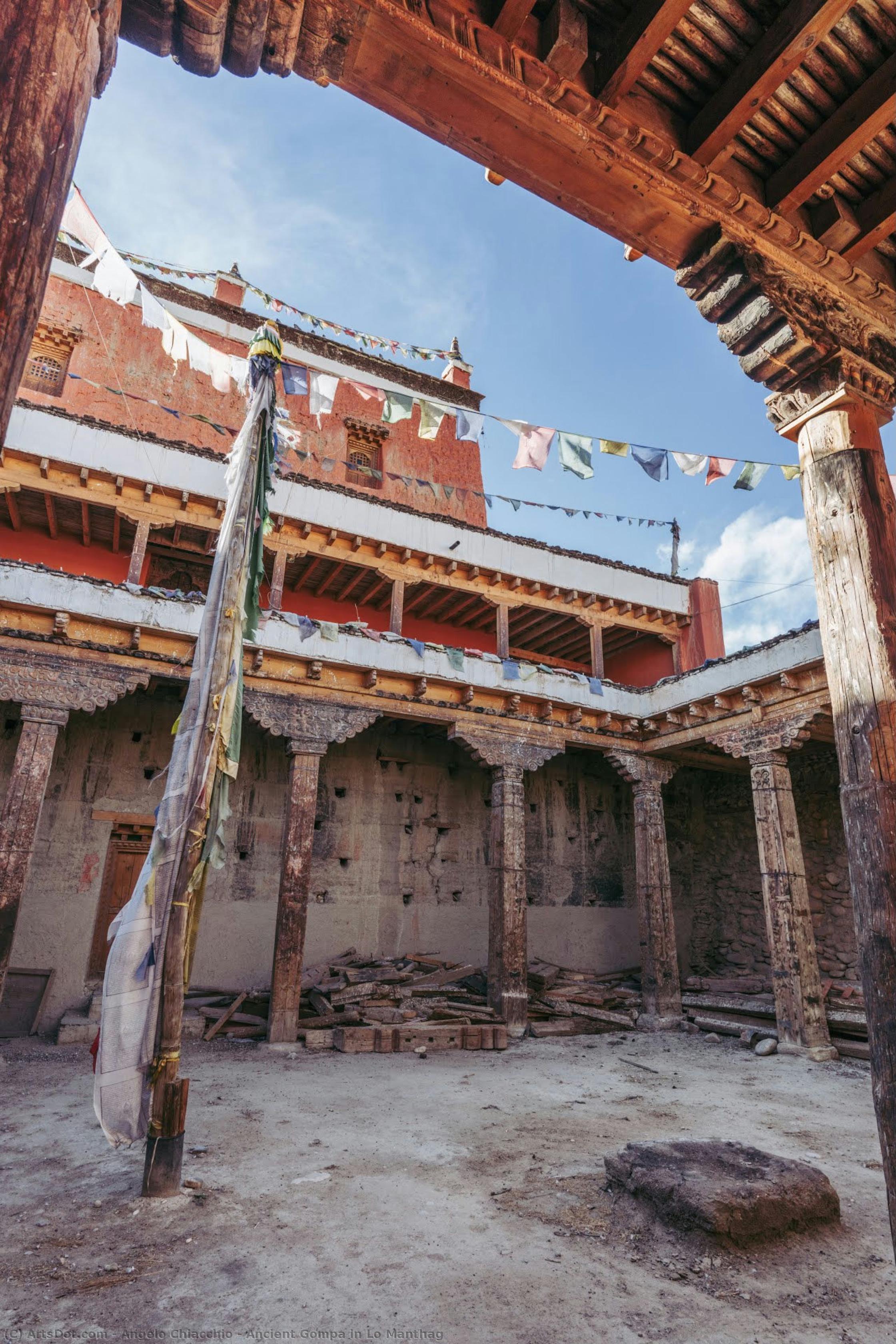 Ancient Gompa In Lo Manthag — Anđelo Kjakio