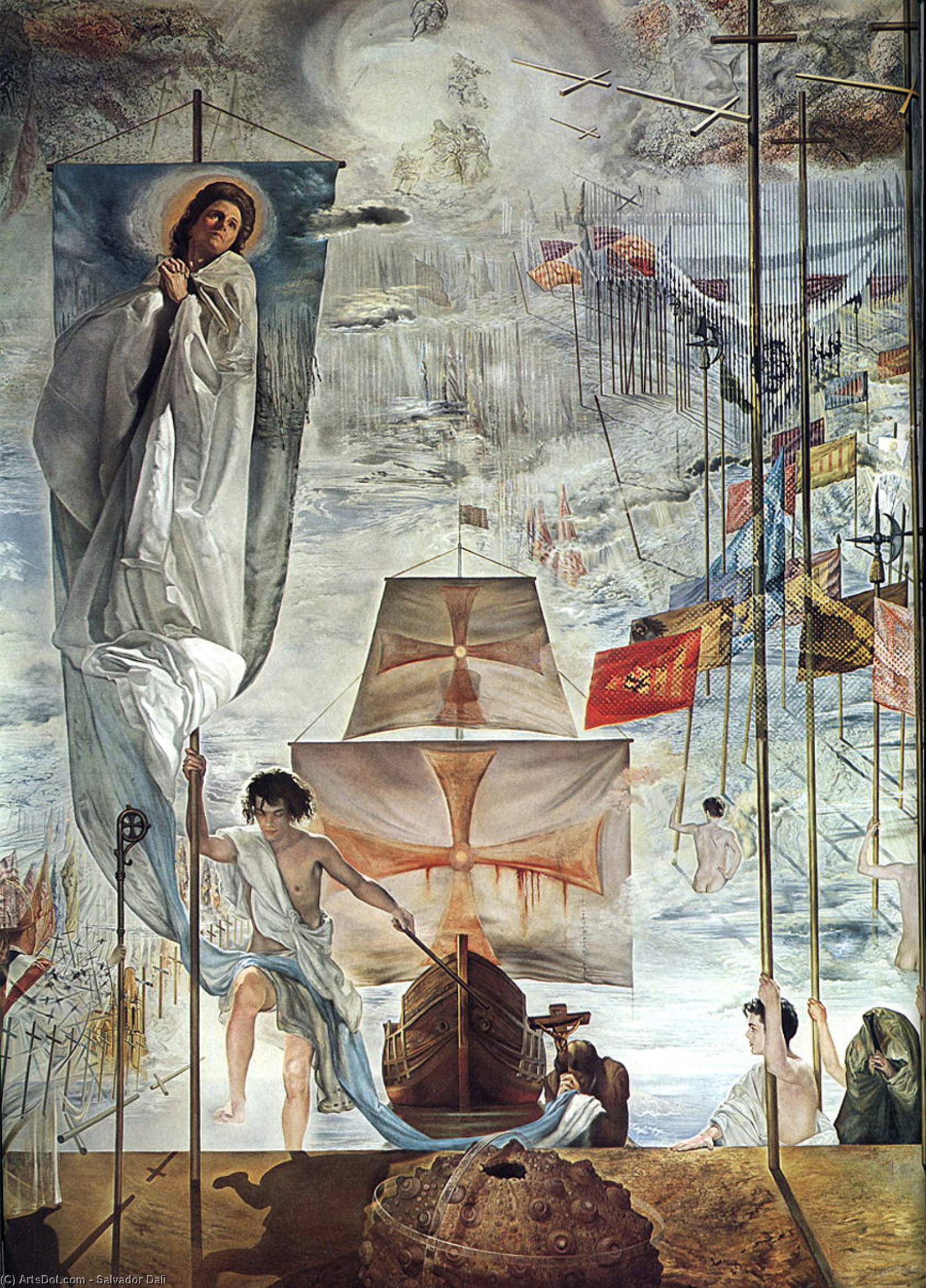 The Dream Of Christopher Columbus — Salvador Dalí
