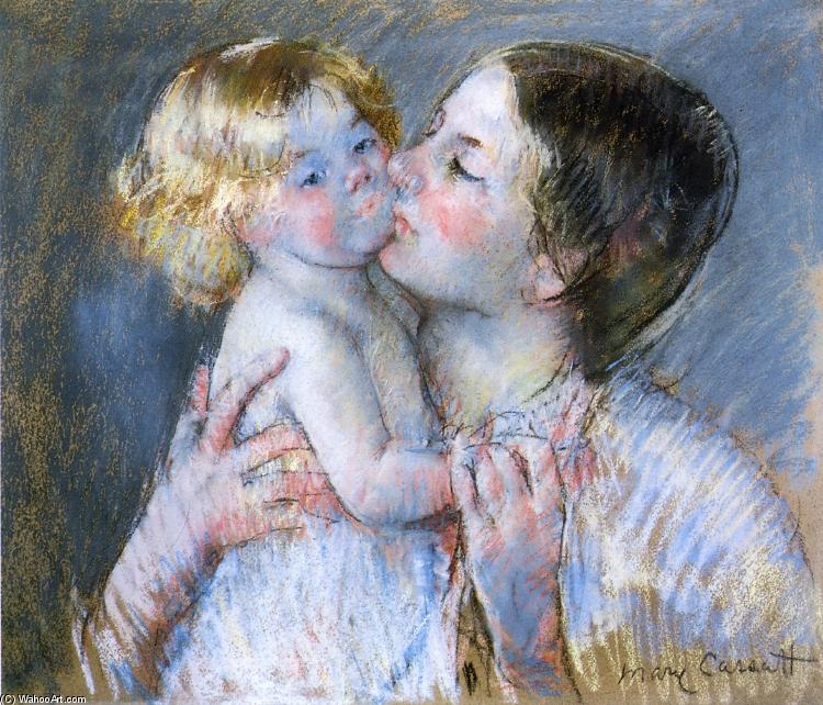 A Kiss For Baby Anne (no. 3) — Mary Stevenson Cassatt