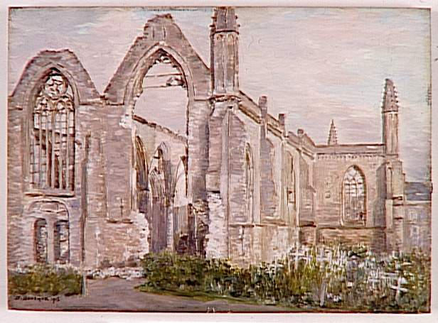 L'eglise De Nieuport, Novembre 1915 — Joseph-félix Bouchor