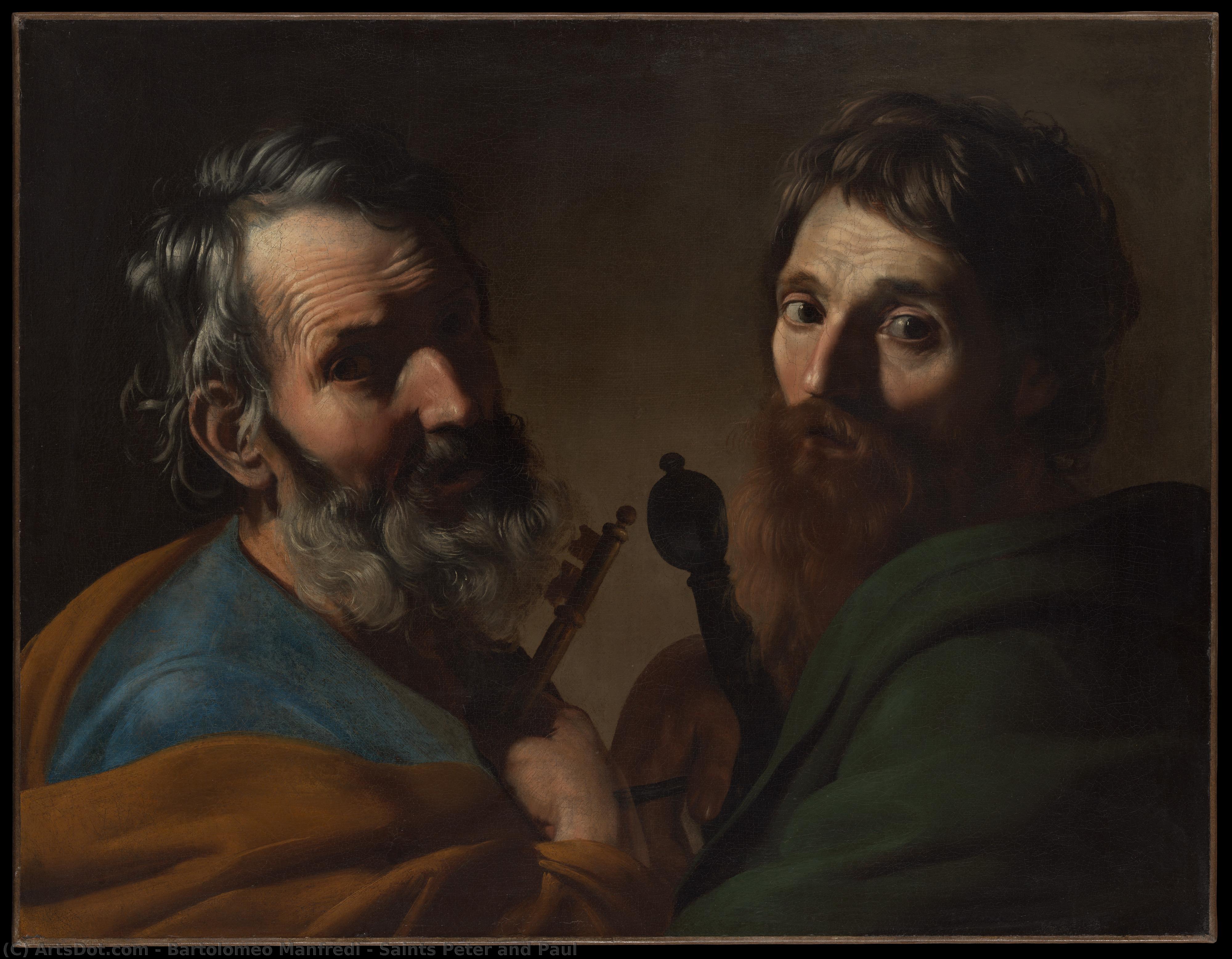 Saints Peter And Paul — Бартоломео Манфреди