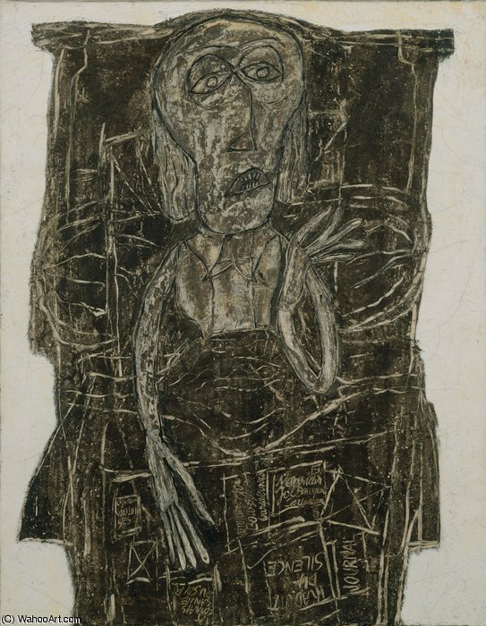 Joë Bousquet In Bed — Jean Philippe Arthur Dubuffet
