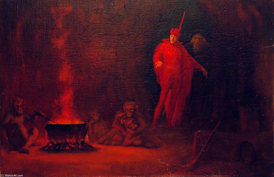Irving - As Mephistopheles, And George Alexander — William Henry Margetson