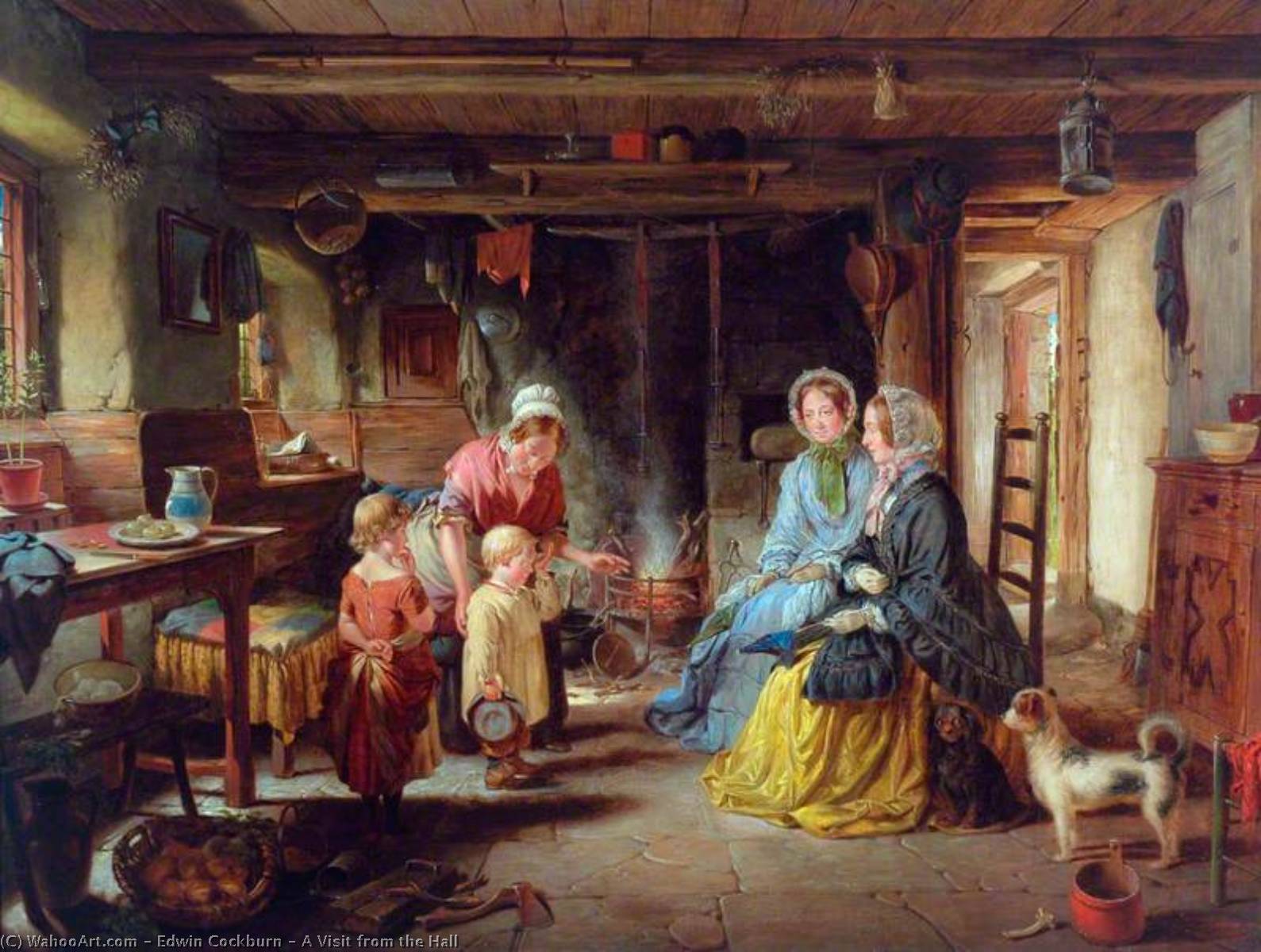 A Visit From The Hall — Edwin Cockburn