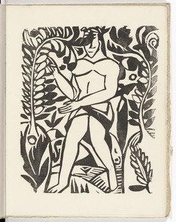 Plate (folio 8) From L'enchanteur Pourrissant — André Derain
