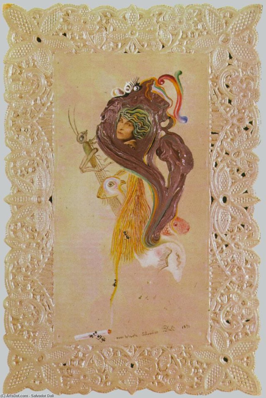 Portrait Of Gala, 1931 — Salvador Dalí
