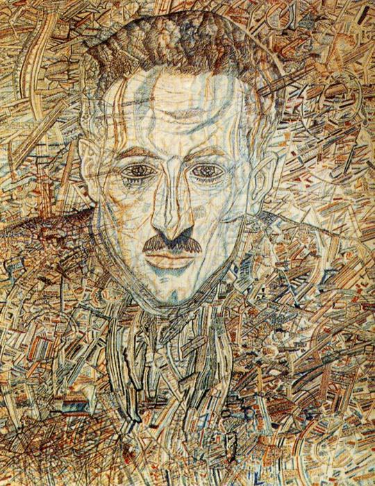 Portrait Of Nikolay Glebov-putilovsky — Pavel Filonov