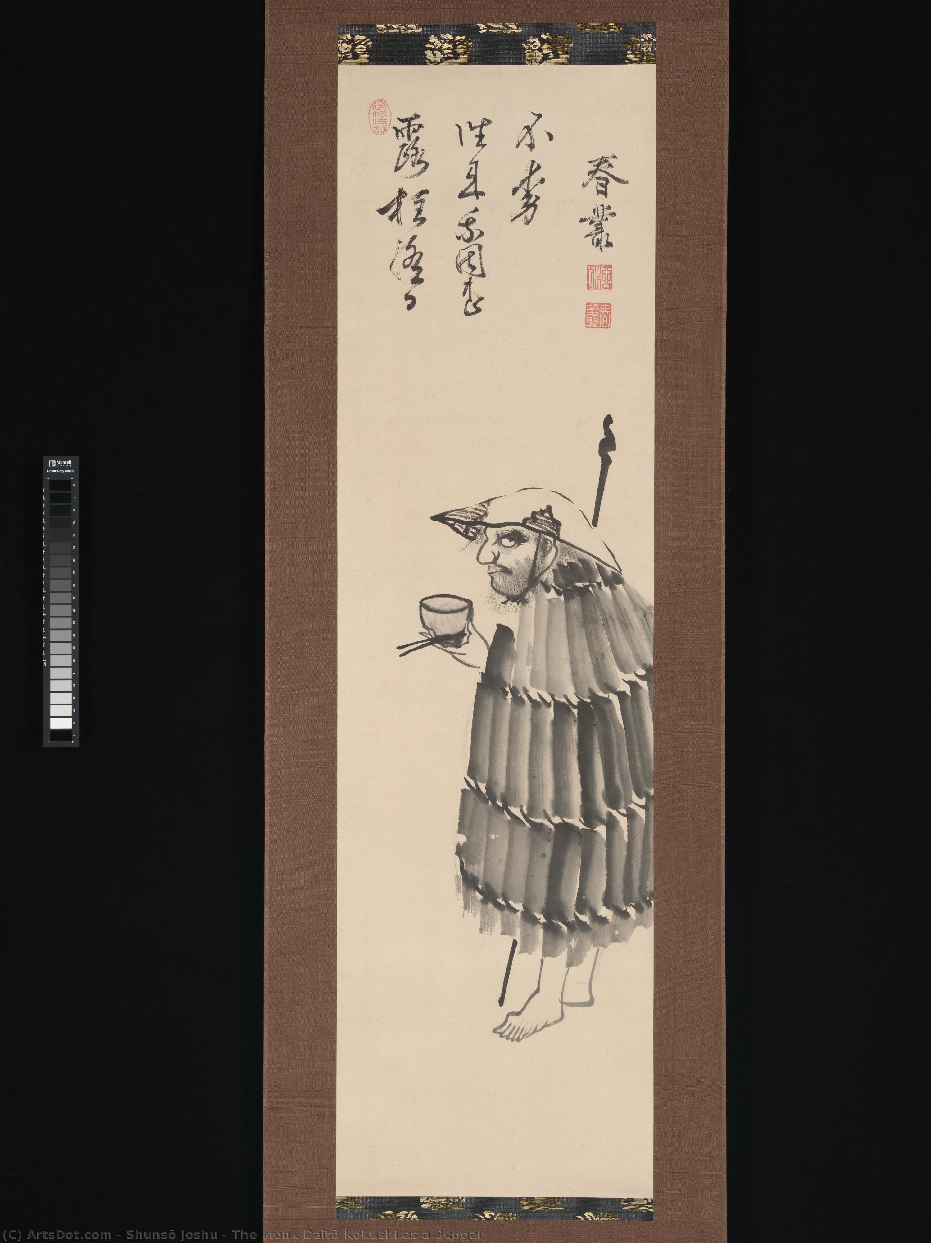 The Monk Daitō Kokushi As A Beggar — Shunsō Joshu