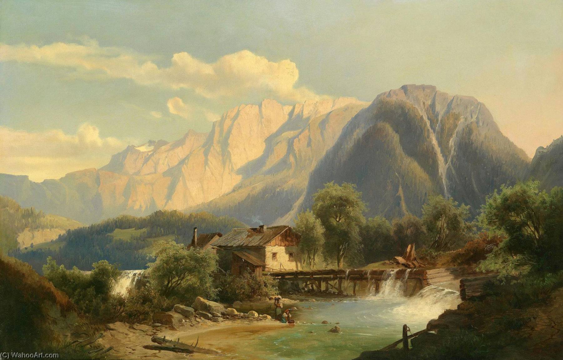 The Mountain Hut — Josef Thoma