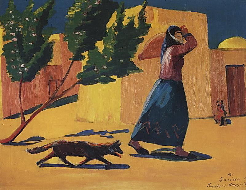 To The Spring — Martiros Sarian