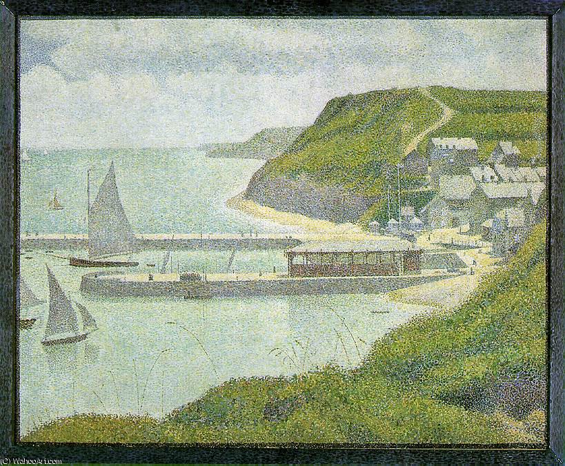 Port-en-bessin - Outer Harbor At High Tide, — Georges Seurat