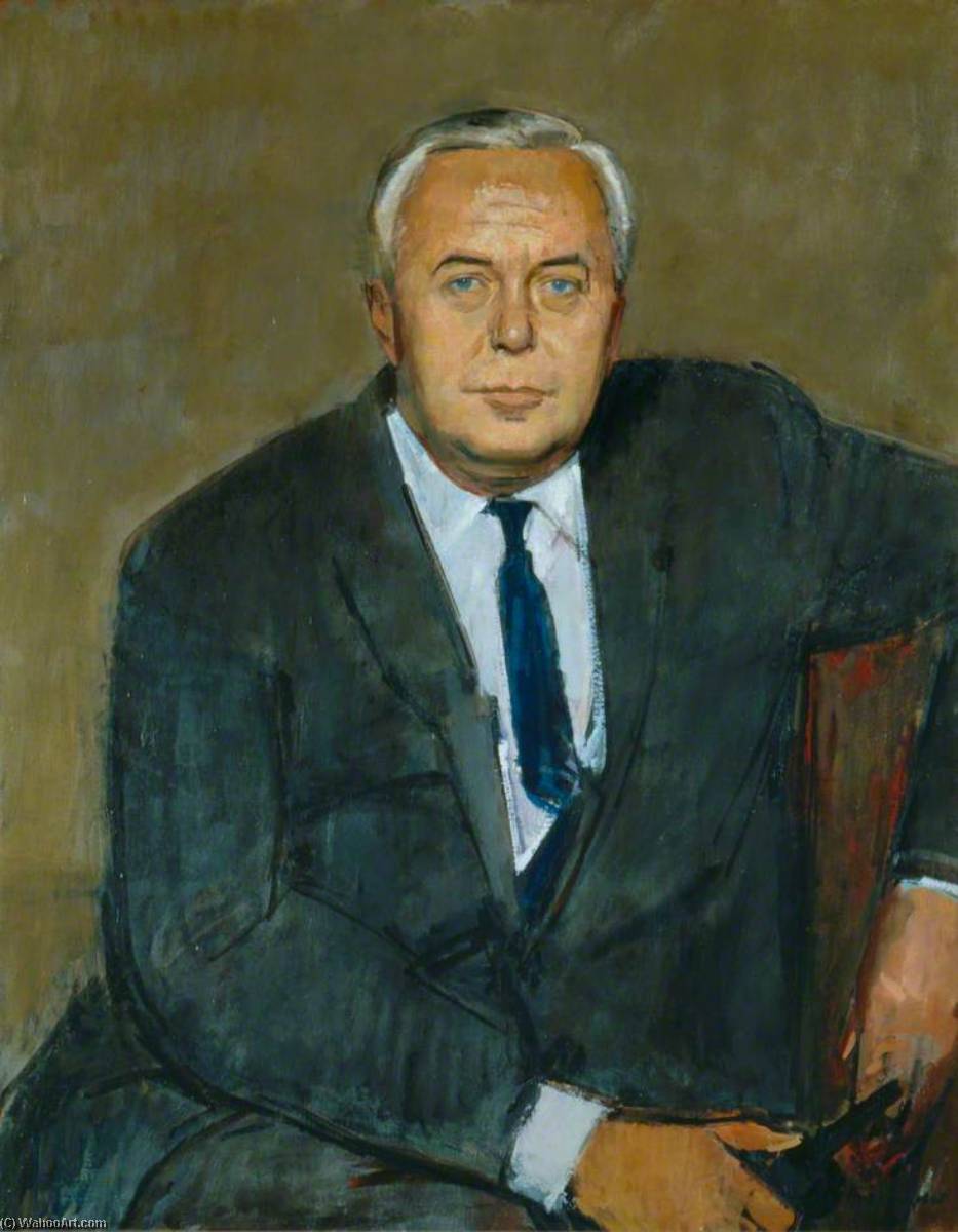 Sir Harold Wilson (1916–1995), Prime Minister — Raskin Spir