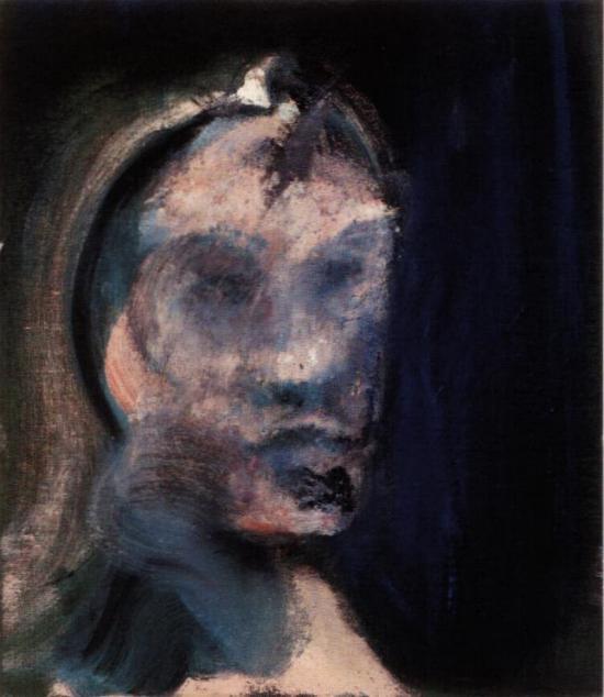 Study For A Portrait [looking Left], — Francis Bacon