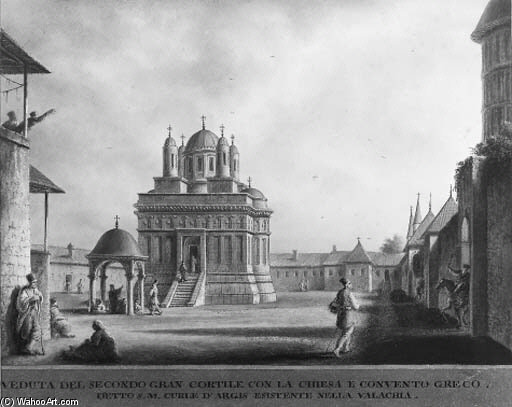 View Of A Greek Orthodox Church In Walachia — Luigi Mayer