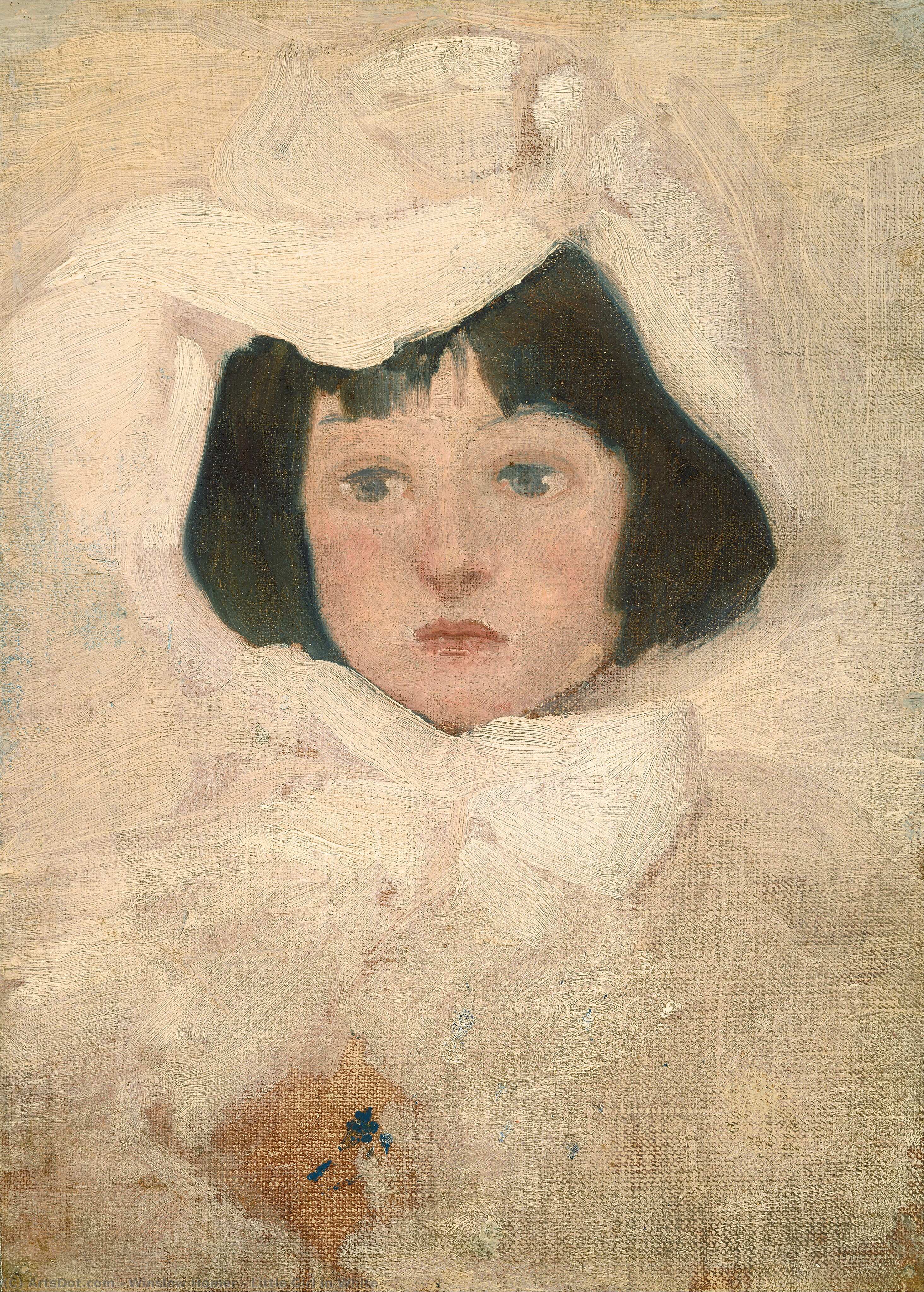 Little Girl In White — Winslow Homer