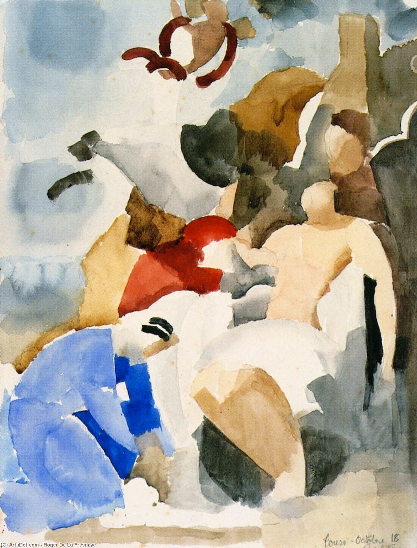 Saint Sebastian Healed By The Holy Women (after Le Sueur) — Roger De La Fresnaye