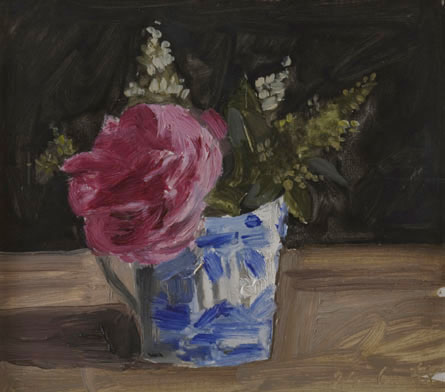 Montrouge Rose In An English Cup — Yiannis Tsaroychis