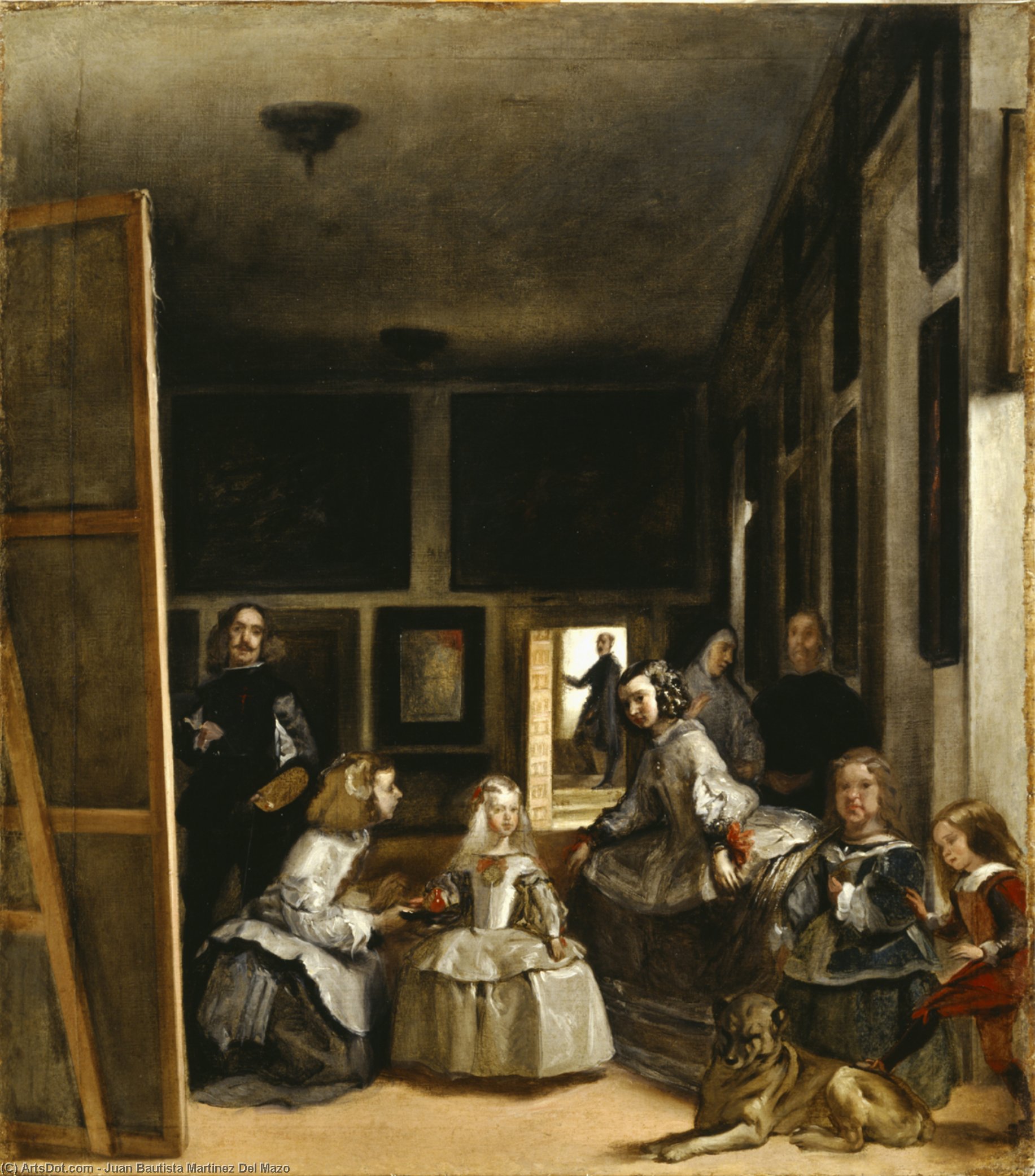 The Household Of Philip Iv, 'las Meninas' — Juan Bautista Martínez Del Mazo
