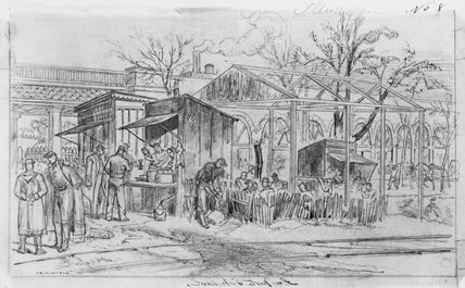 Album Of The Siege Of Paris, Gate Of Auteuil — Paul Gustave Doré