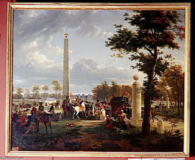 Interview Of Napoleon And Pope Pius Vii In The Forest Of Fontainebleau — Alexandre-hyacinthe Dunouy