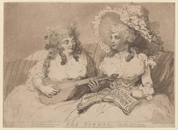 The Syrens — Thomas Rowlandson