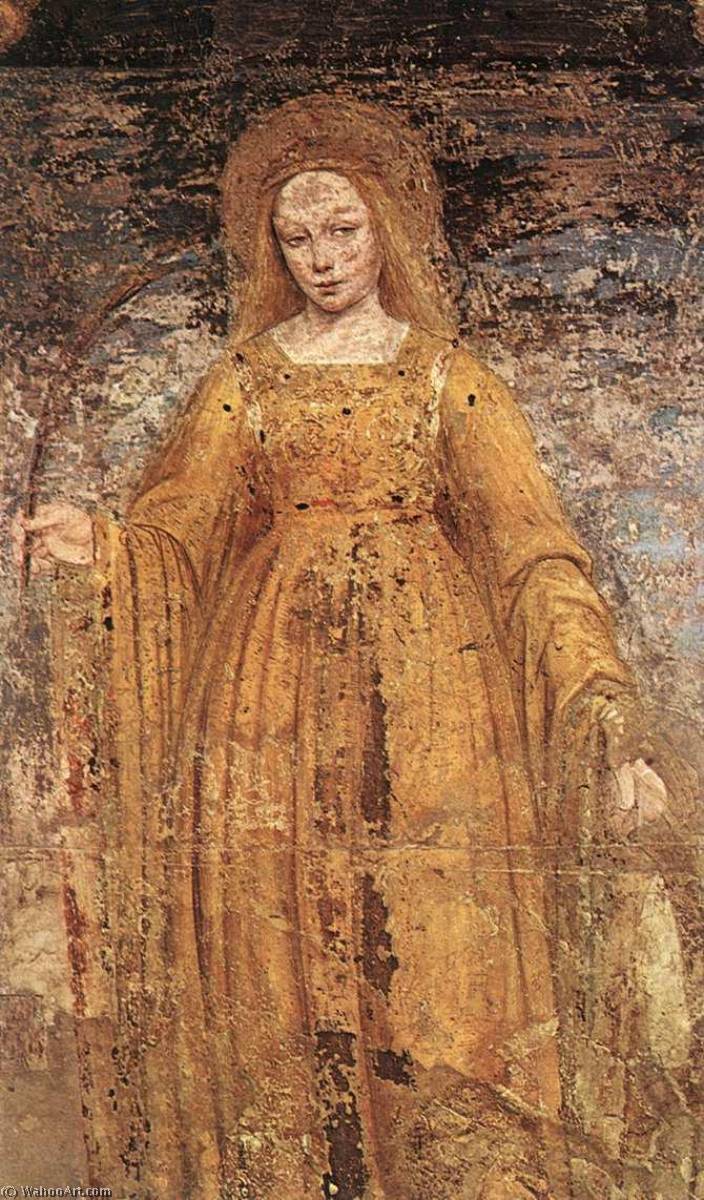 St Catherine Of Alexandria — Ambrogio Da Fossano (ambrogio Bergognone)