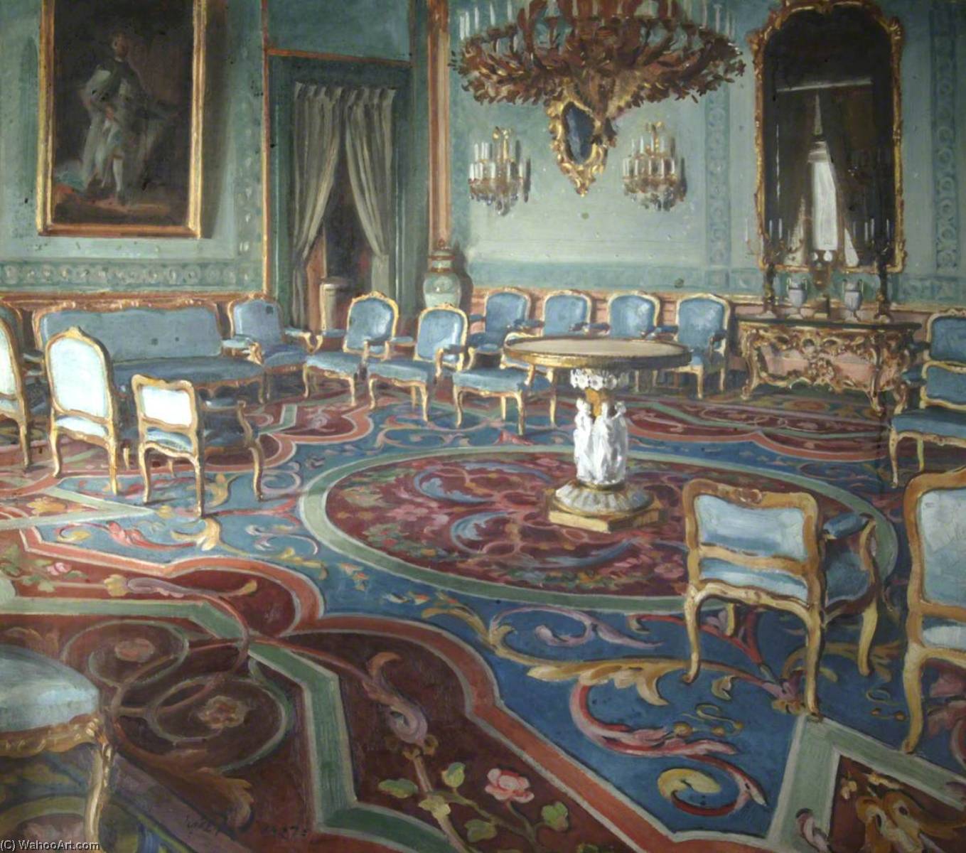 Salon Of Charles Iii — William Bruce Ellis Ranken