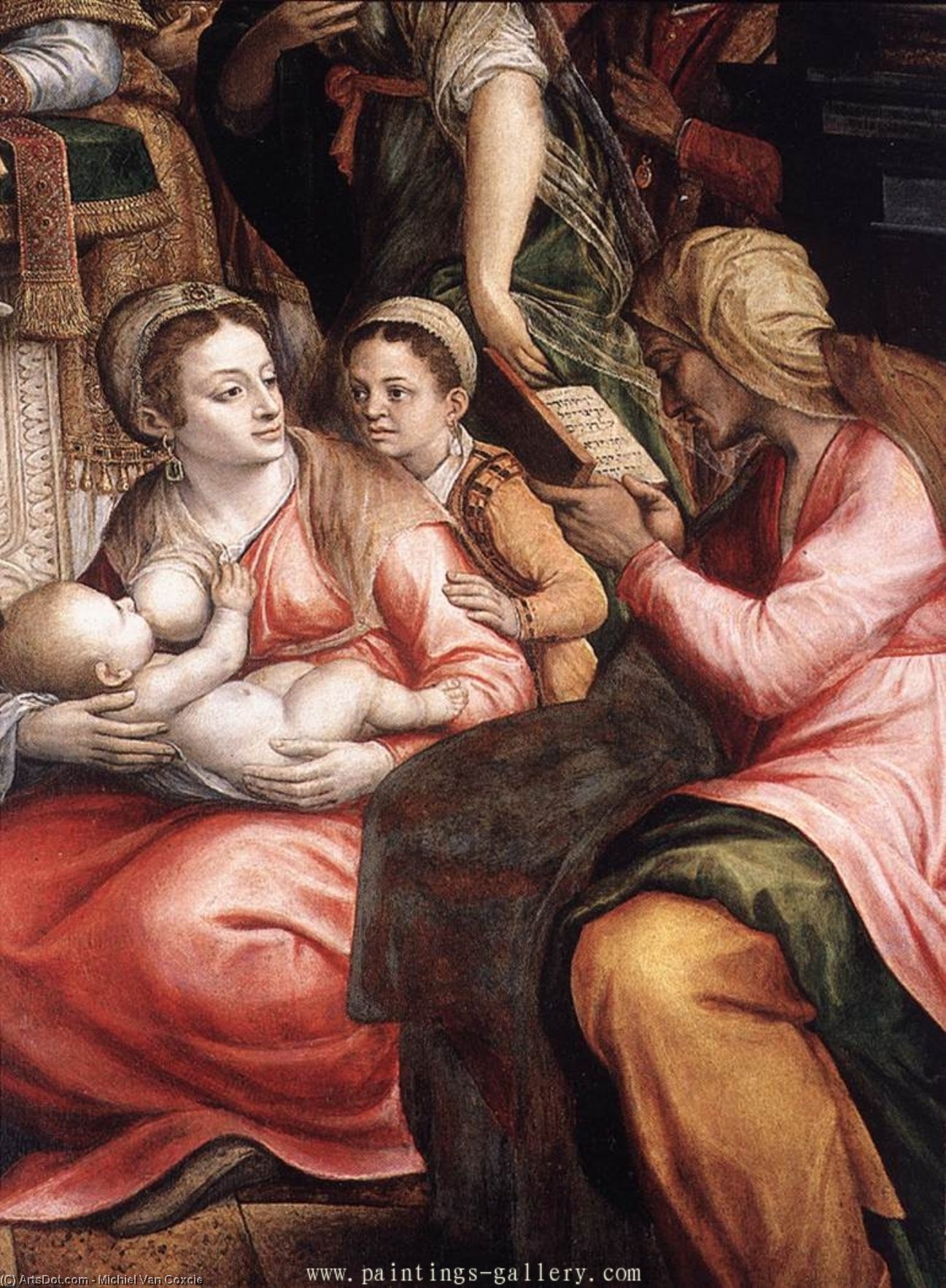 The Circumcision Of Christ (detail) — Michiel Coxcie