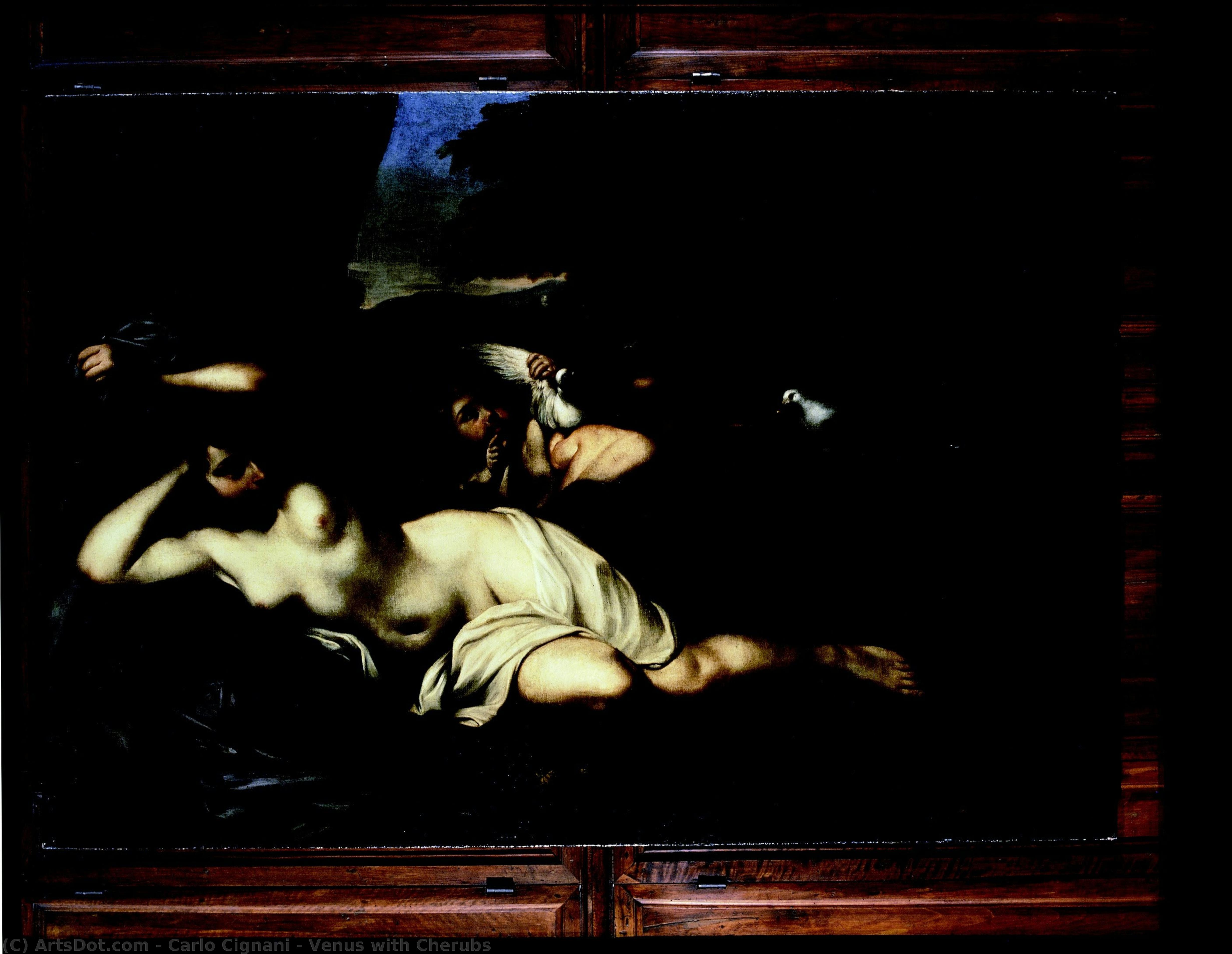 Venus With Cherubs — Carlo Cignani