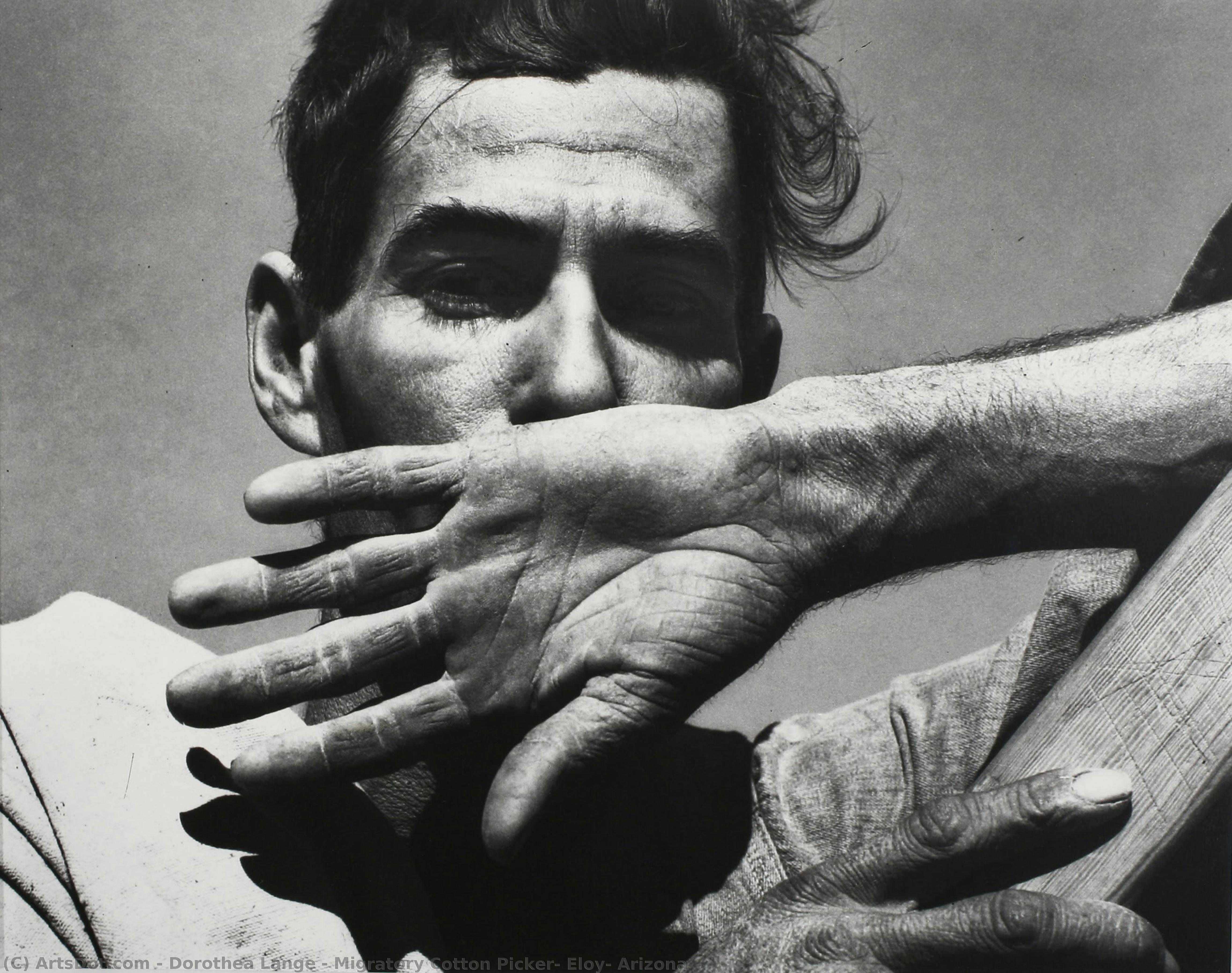 Migratory Cotton Picker, Eloy, Arizona — Dorothea Lange