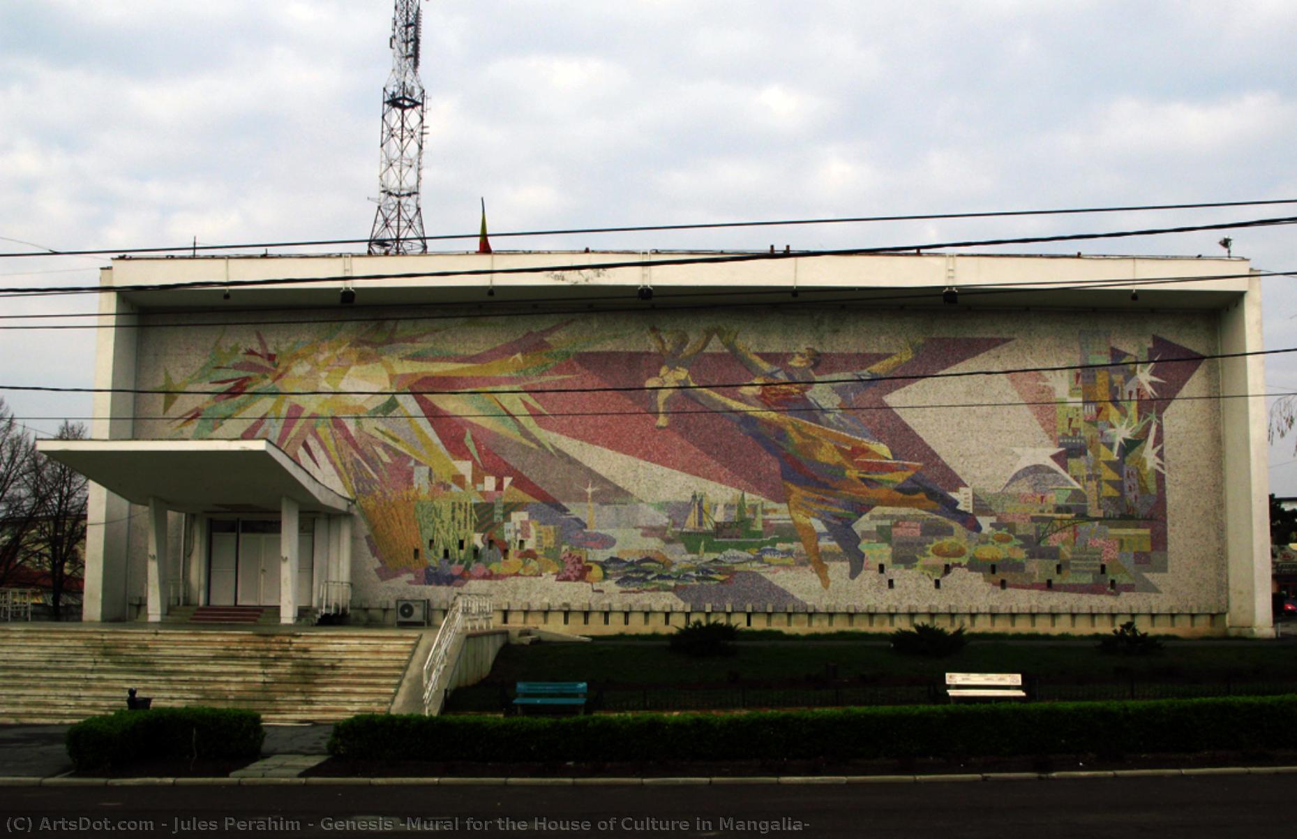 Genesis (mural For The House Of Culture In Mangalia) — Iuliș Blumenfeld