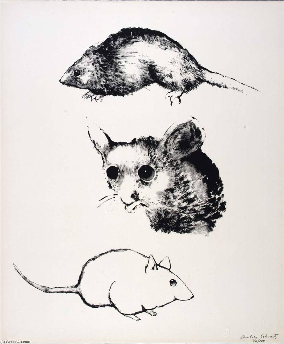 (a Bestiary, Portfolio) Mice — Aubrey Schwartz