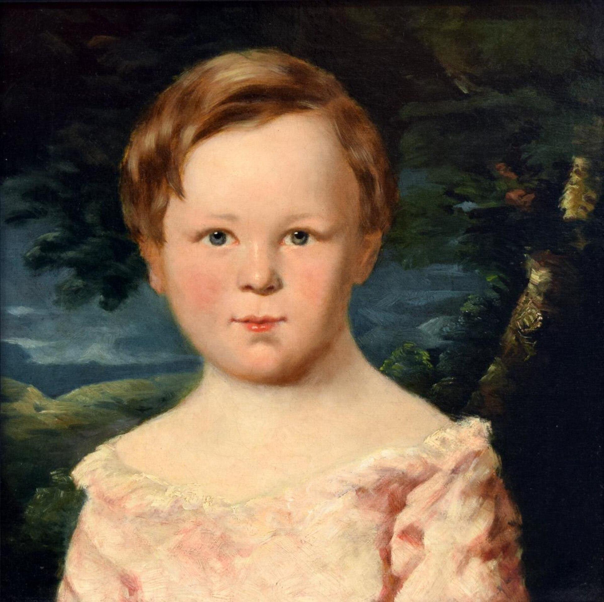 Portrait Of A Young Boy — Джордж Генри Харлоу