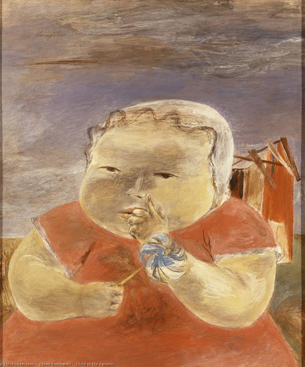 Child In The Country — Yasuo Kuniyoshi