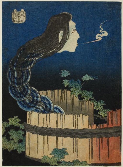 The Home Of Dishes — Katsushika Hokusai