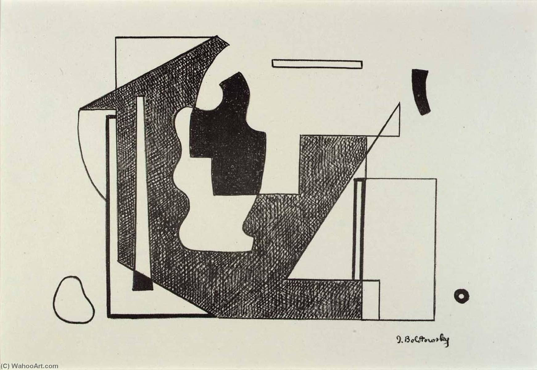 Untitled, From The Portfolio American Abstract Artists — Ilya Bolotowsky