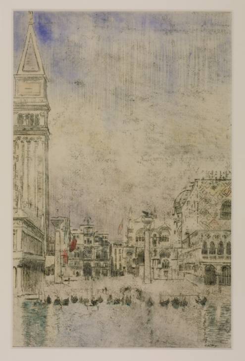 The Piazzetta And The Old Campanile, Venice — Walter Richard Sickert