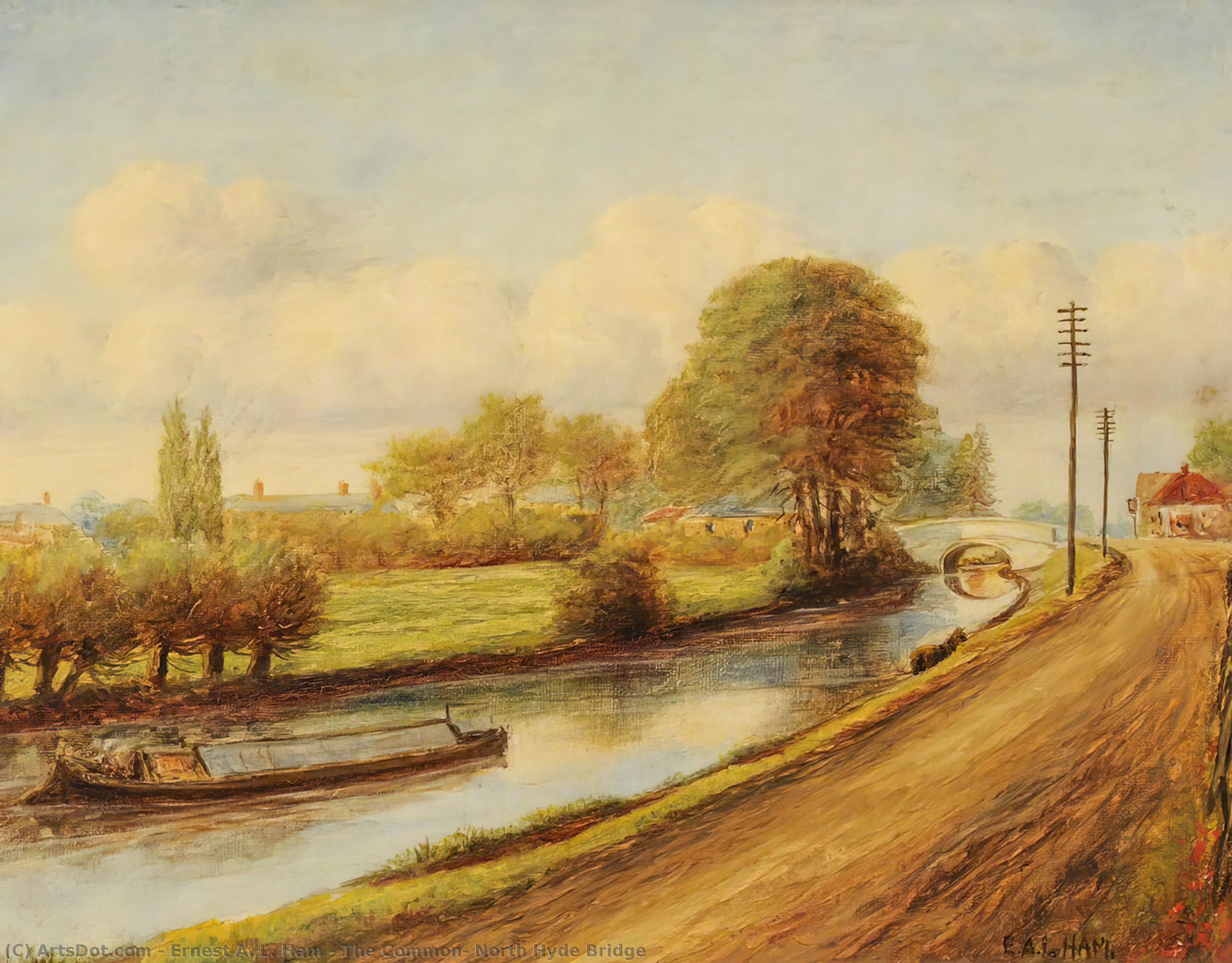 The Common, North Hyde Bridge — Ernest A. L. Ham
