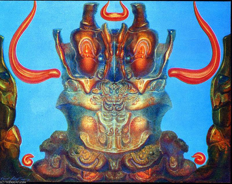 Untitled (1418) — Ernst Fuchs