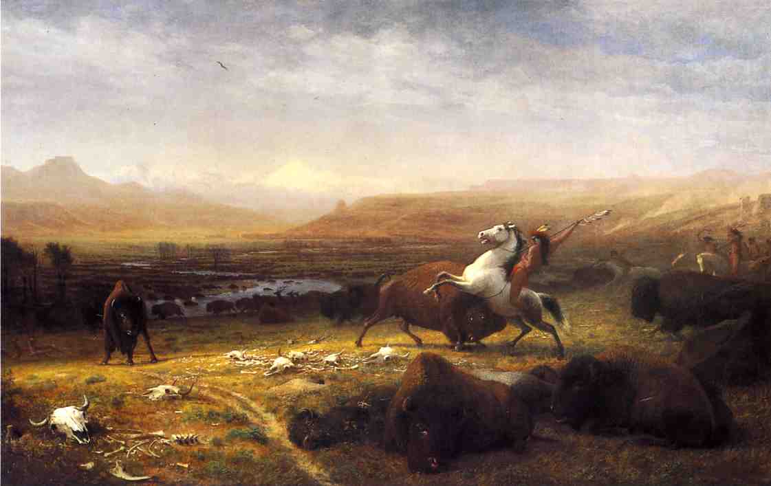 Last Of The Buffalo — Alfred Jacob Miller