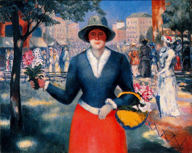 Flower Girl — Kazimir Malevich