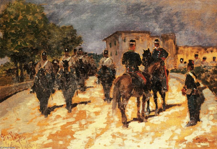 Marching Soldiers 1 — Giovanni Fattori