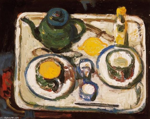 Still Life With Tea — Jeno Gadanyi