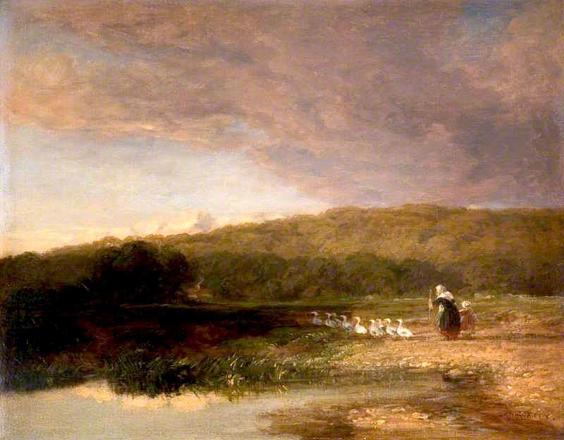 Evening — David Cox El Viejo