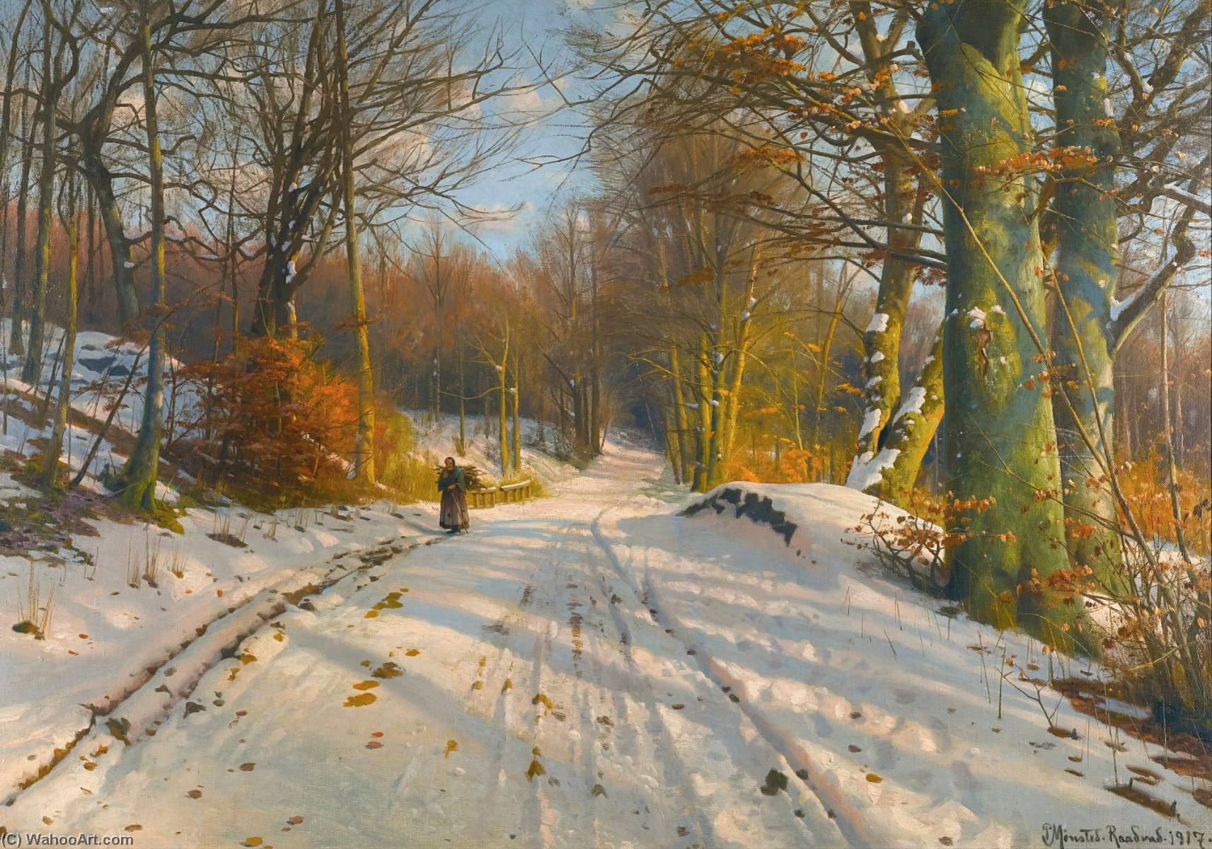 Winter Landscape — Педер Мёрг Монстед