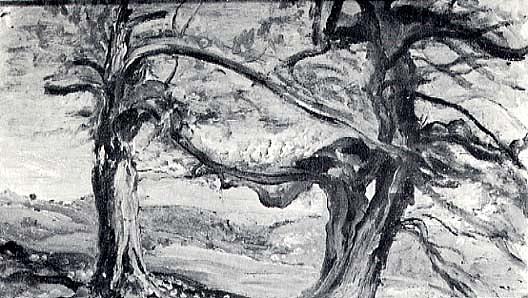 Twisted Trees, (painting) — Arthur B. Davies
