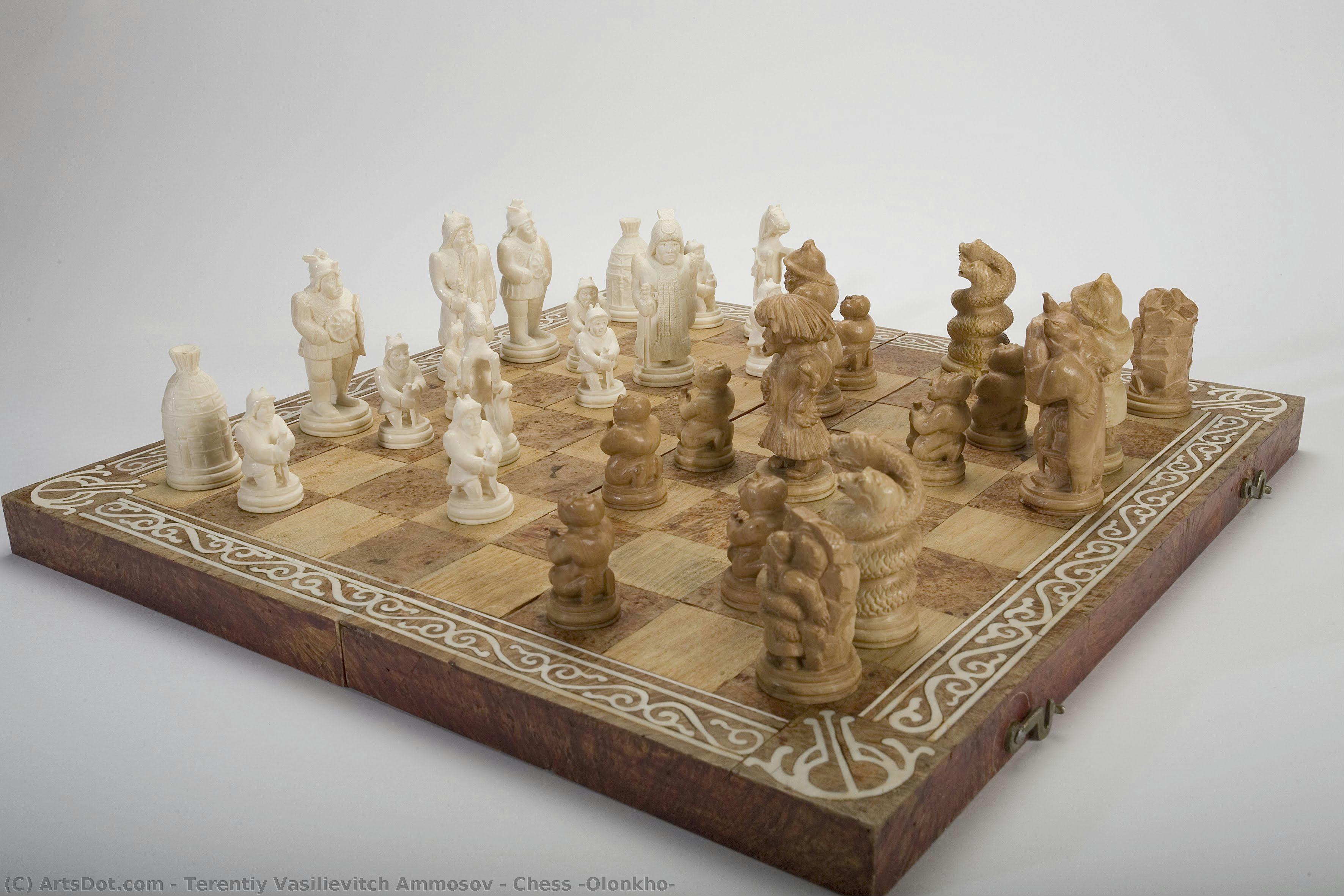 Chess «olonkho» — Terentiy Vasilievitch Ammosov