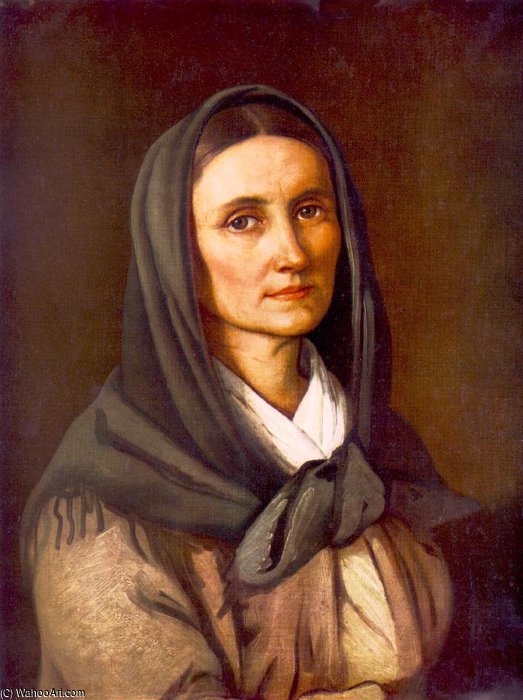 Portrait Of The Artist's Mother — Soma Orlai Petrich