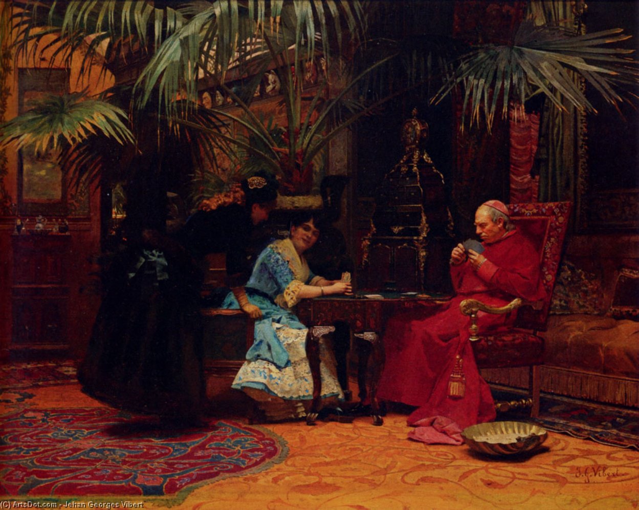 The Church In Danger 1 — Jehan Georges Vibert