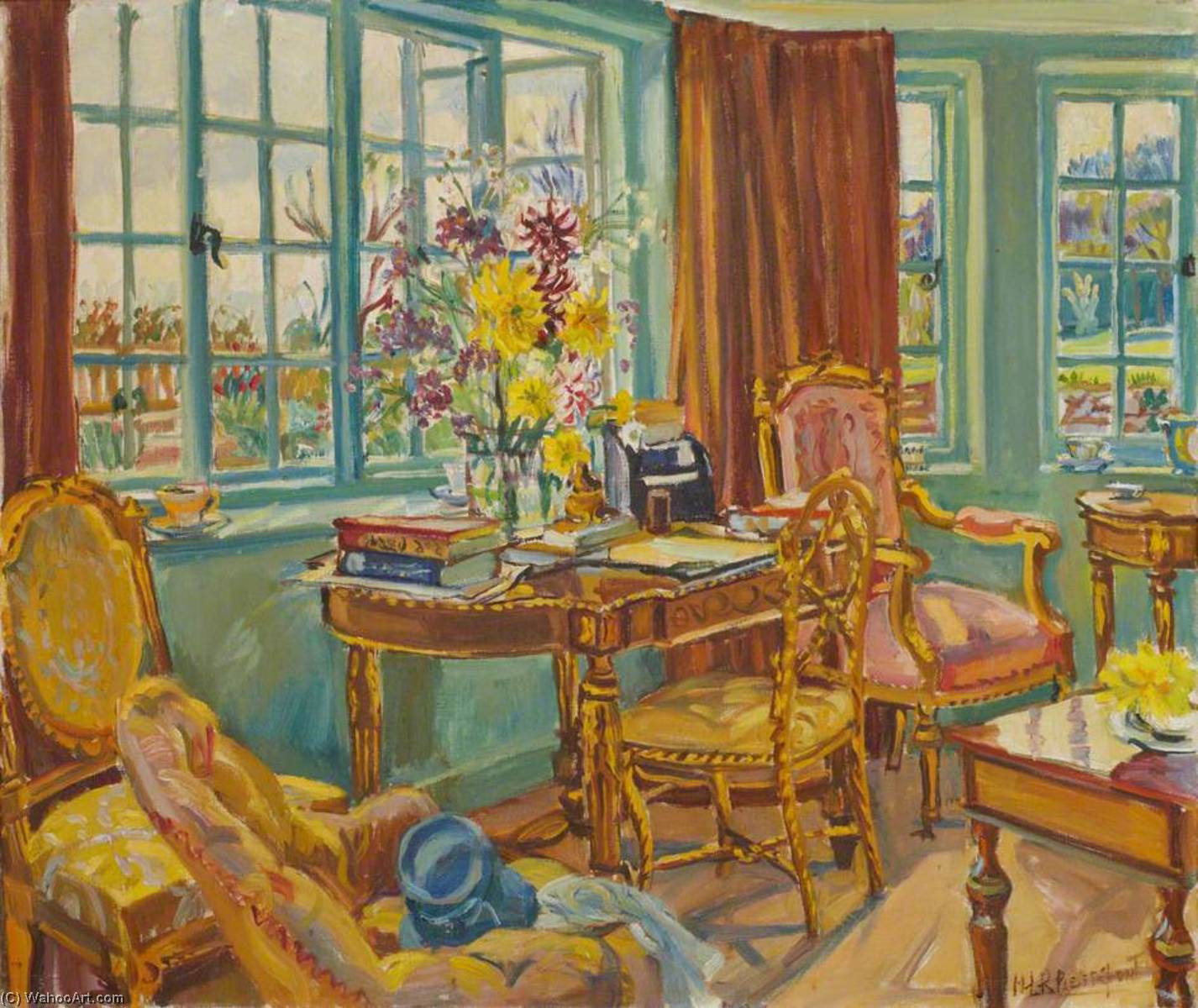 Cliffe Castle Interior ( ) — Marie Louise Roosevelt Pierrepont